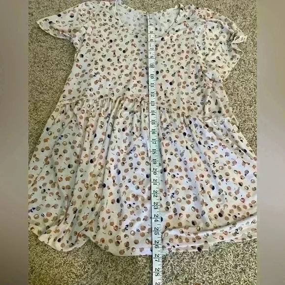 MTS | flutter sleeve baby doll knit blouse medium - Picture 9 of 9